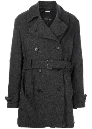 Comme Des Garçons Homme Deux тренч из смесовой шерсти