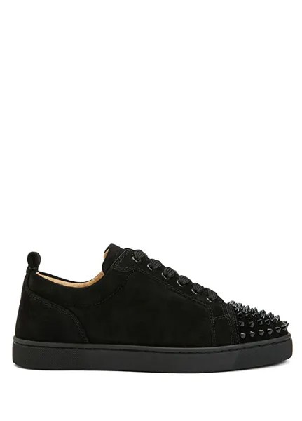 Мужские кожаные кроссовки Louis Junior Christian Louboutin, черный
