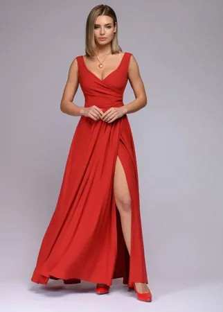 Вечернее платье женское 1001dress 0122001-01306RE красное 48