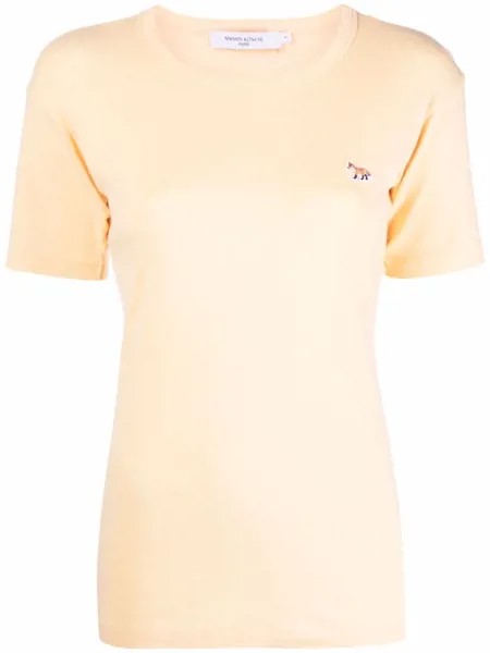 Maison Kitsuné fox logo-patch T-shirt