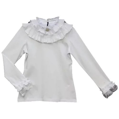 Блузка школьная для девочки (Размер: 116), арт. 13522