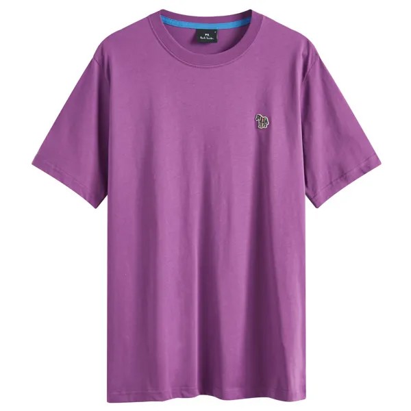 Футболка Paul Smith Regular Zebra Logo T-Shirt, фиолетовый