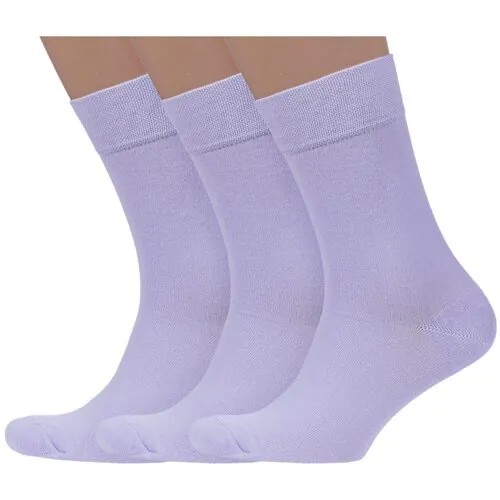 Носки Носкофф, 3 пары, размер 23-25, фиолетовый