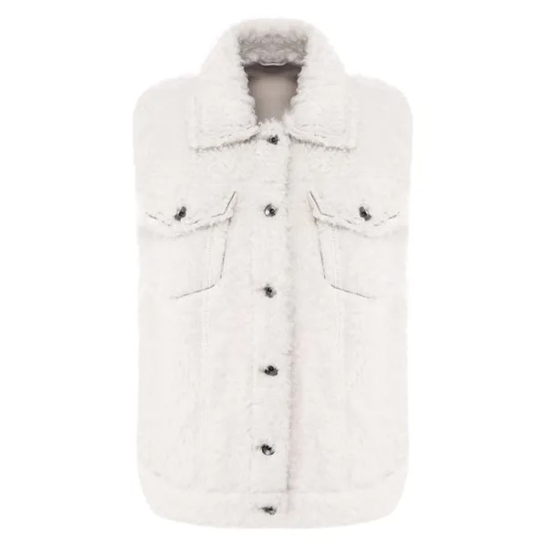 Меховой жилет из овчины Brunello Cucinelli