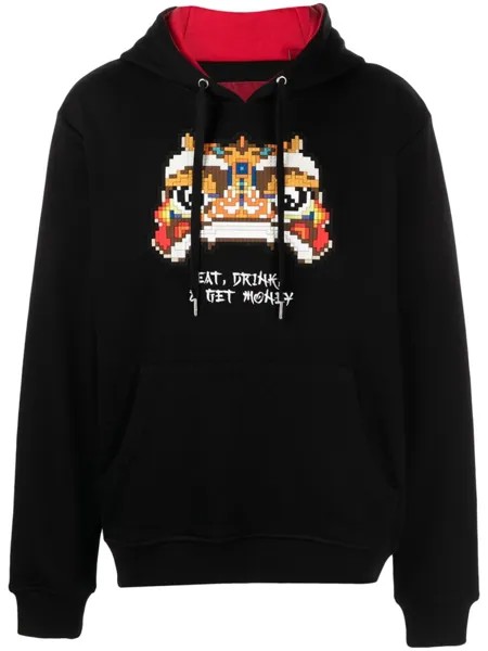 Худи Eat, Drink Get Money Mostly Heard Rarely Seen 8-Bit, черный