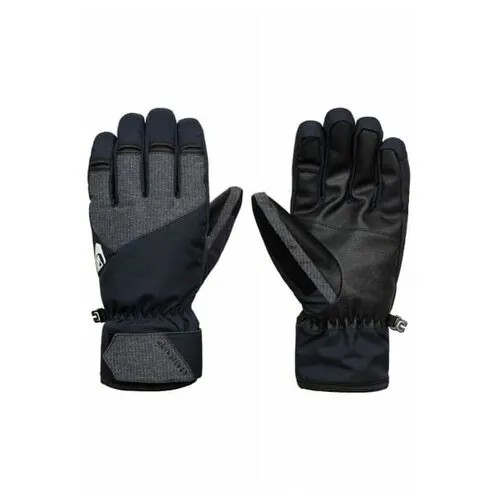 Перчатки Quiksilver, подкладка, размер XL, черный