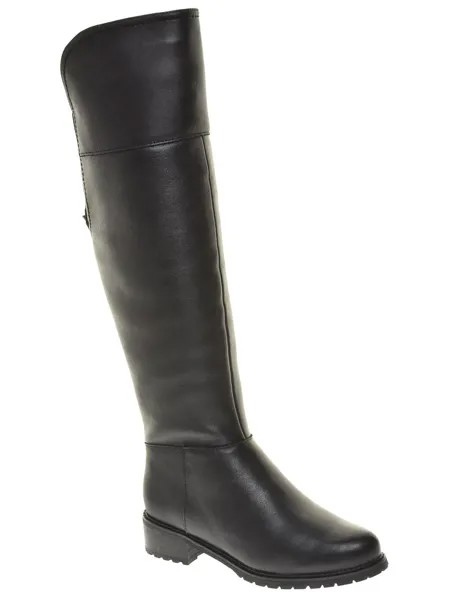 Тофа TOFA ботфорты женские зимние, размер 40, цвет черный, артикул 620014-6