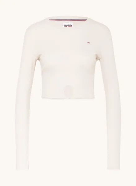 Лонгслив женский Tommy Jeans 1001325321 бежевый XL (доставка из-за рубежа)