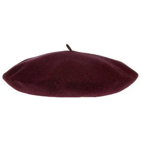 Берет SEEBERGER арт. 18526-0 WOOL BERET (бордовый), размер UNI