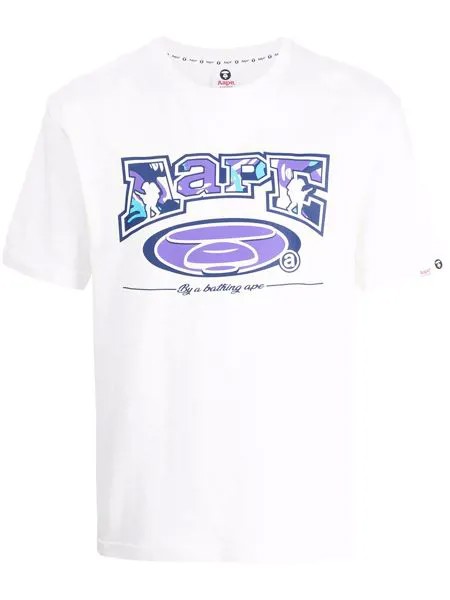 AAPE BY *A BATHING APE® футболка с логотипом