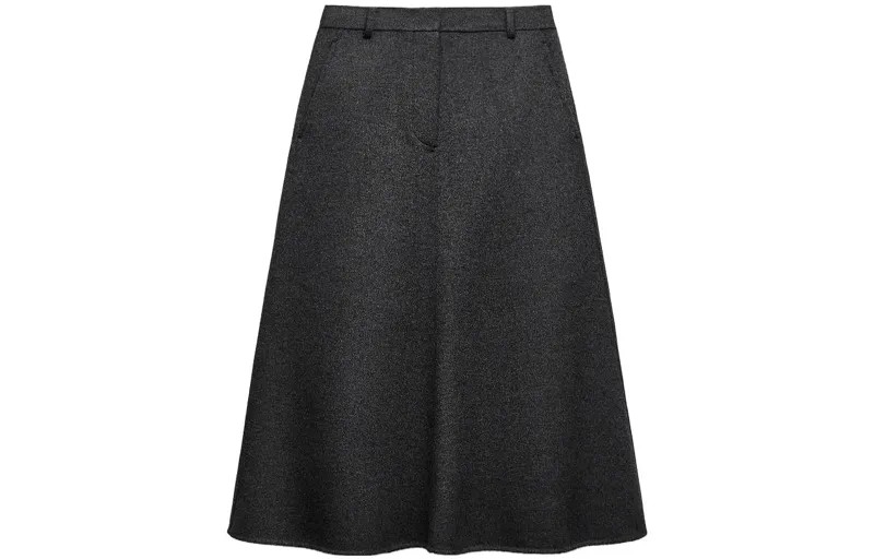Трикотажное платье женское угольно-серое Zara