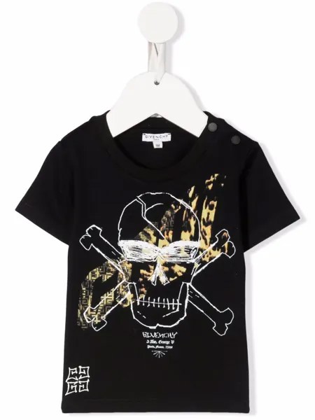 Givenchy Kids футболка с принтом