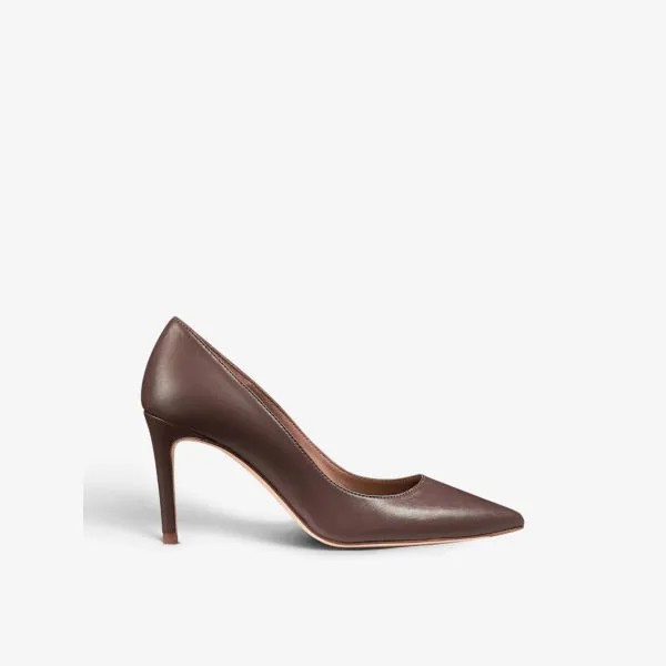 Кожаные туфли Floret с острым носком Lk Bennett, цвет bro-chocolate