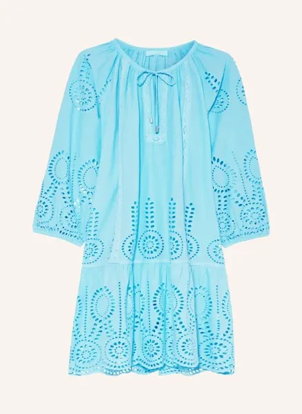 Пляжное платье ashley с рукавами 3/4 Melissa Odabash, бирюзовый