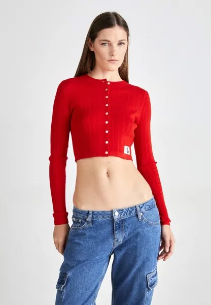 Кардиган Calvin Klein Jeans, красный