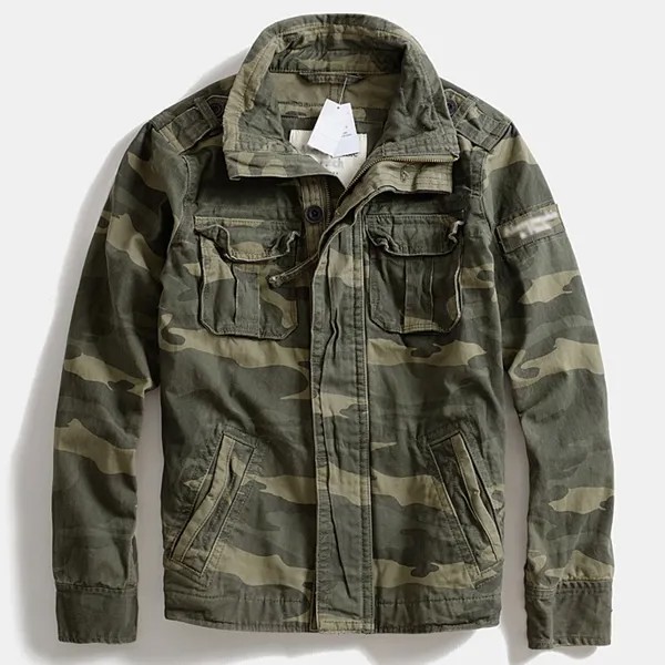 Новое поступление, Мужская армейская куртка и пальто в стиле милитари, камуфляжное пальто, ветровка, винтажные тренчи