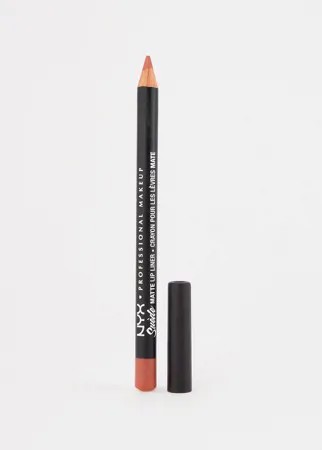 Матовые подводки для губ NYX Professional Makeup Suede (Peach Dont Kill Me)-Розовый