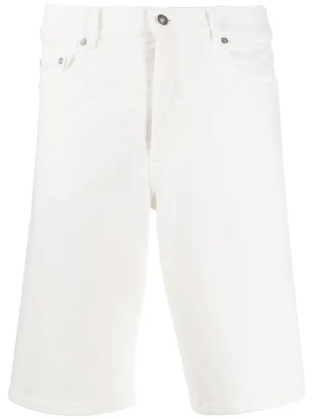 Givenchy джинсовые шорты с нашивкой-логотипом