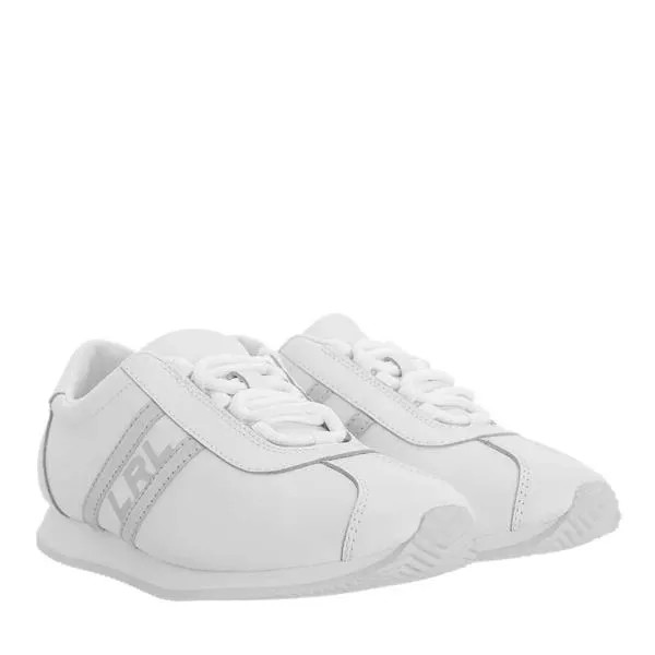 Кроссовки cayden sneakers slip on rl white/bright Lauren Ralph Lauren, белый