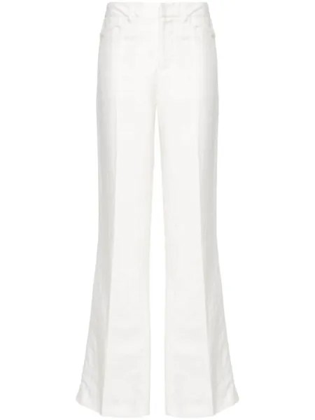 Zadig&Voltaire брюки Pistol Tailleur прямого кроя, белый