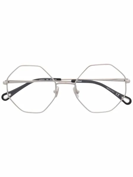 Chloé Eyewear очки в шестиугольной оправе