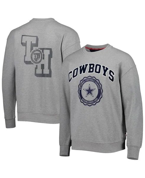 Мужская толстовка Hether Grey Dallas Cowboys Ronald Crew Tommy Hilfiger