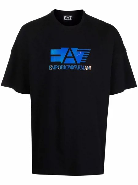 Ea7 Emporio Armani футболка с логотипом