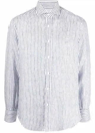 Brunello Cucinelli рубашка в полоску