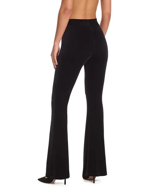 Брюки Commando Velvet Flare Leggings SLG80, черный