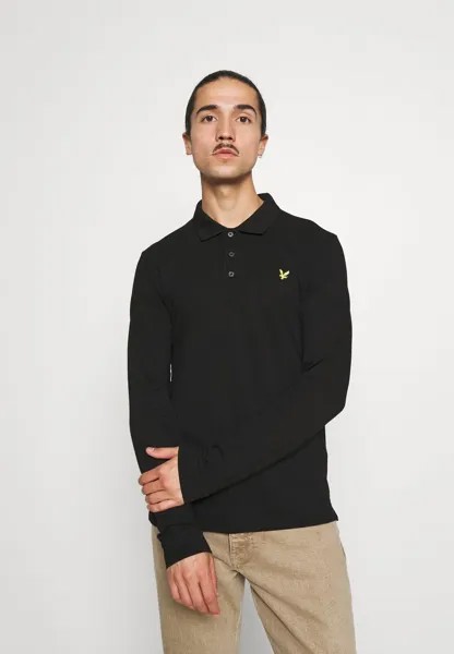 Поло Lyle & Scott, угольно-черный