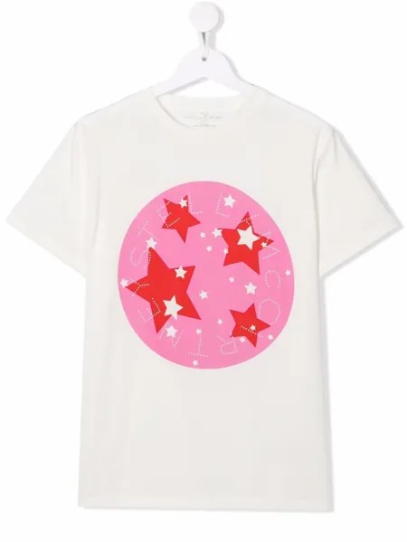Stella McCartney Kids футболка с принтом
