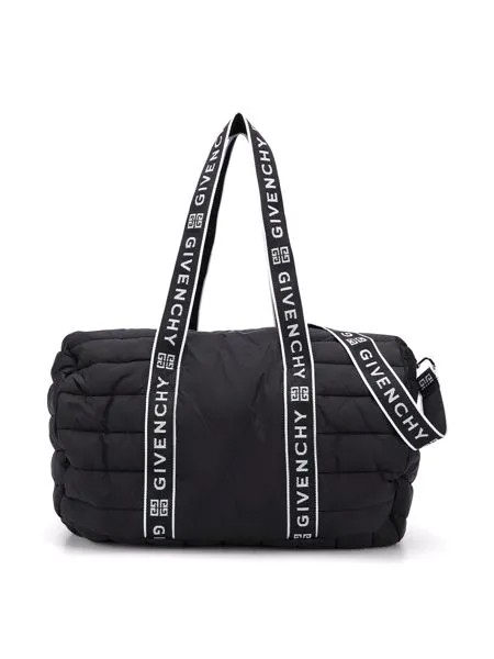 Givenchy Kids стеганая пеленальная сумка с логотипом