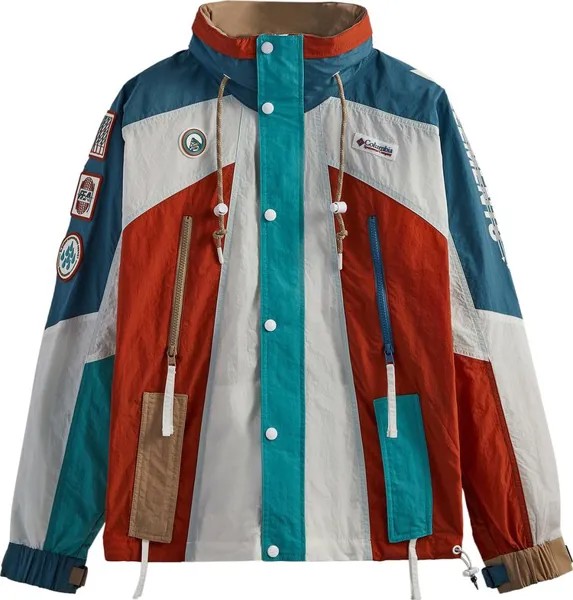 Куртка Kith For Columbia Chuting Jacket II 'Teal', разноцветный