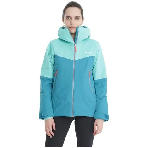 Куртка Для Активного Отдыха Salewa 2019-20 Puez 2 Powertex/Tirolwool® Celliant® 2 Layers Women's Blue/Malta (Eur:44/38)