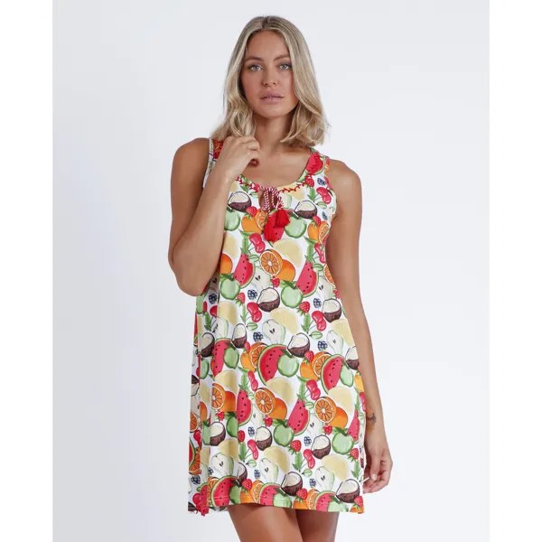 Пижама Admas Fruit Sensations Dress Sleeveless, разноцветный