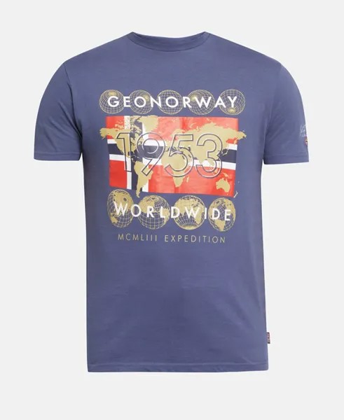 Футболка Geographical Norway, синий