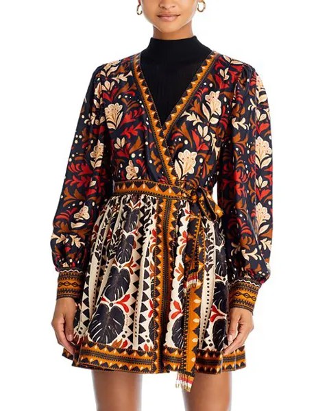 Многоцветное платье Tapestry Garden FARM Rio, цвет Black