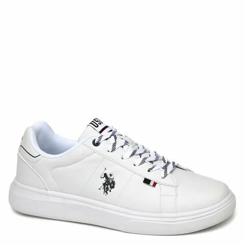 Кеды U.S. POLO ASSN., размер 43, белый