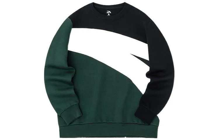 Life Collection Толстовка унисекс зеленая Anta, зеленый