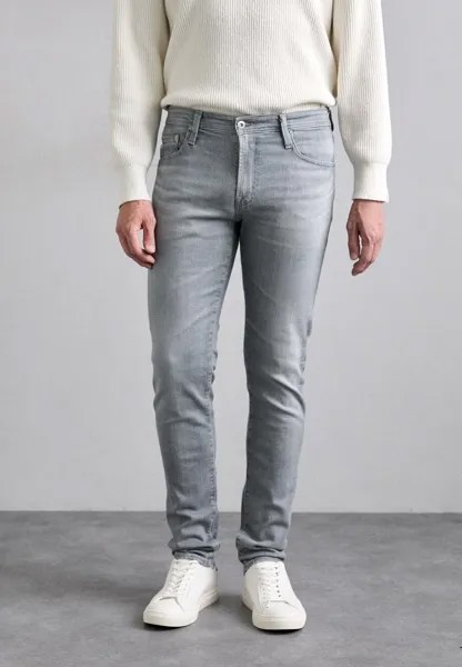 Джинсы скинни DYLAN AG Jeans, серый деним