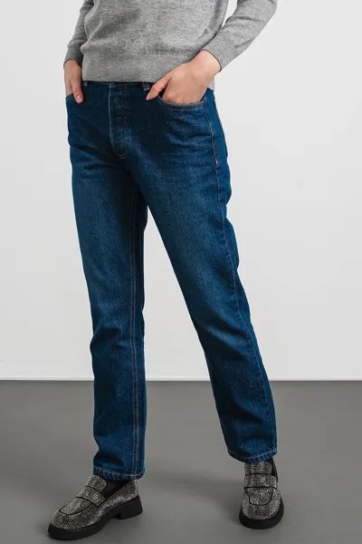 Прямые джинсы Stefanel, синий