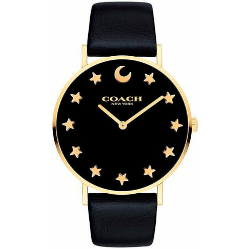 Наручные часы Coach, золотой, черный