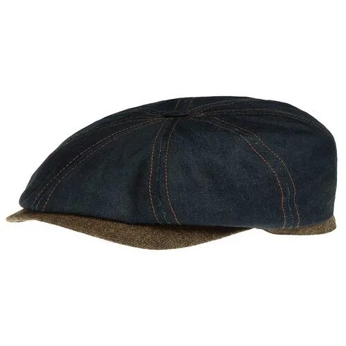 Кепка восьмиклинка STETSON 6841130 HATTERAS DENIM, размер 55