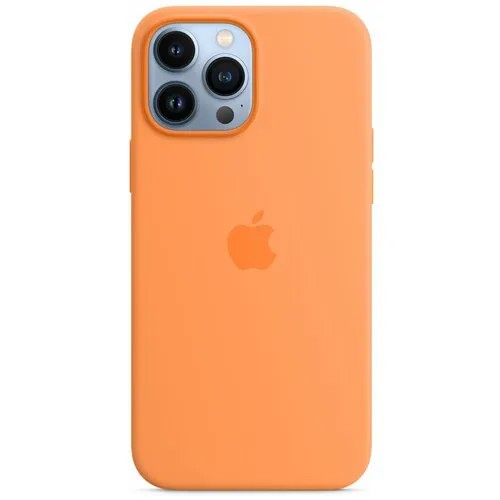 Панель-накладка Apple Silicone Case with MagSafe Marigold для iPhone 13 Pro Max