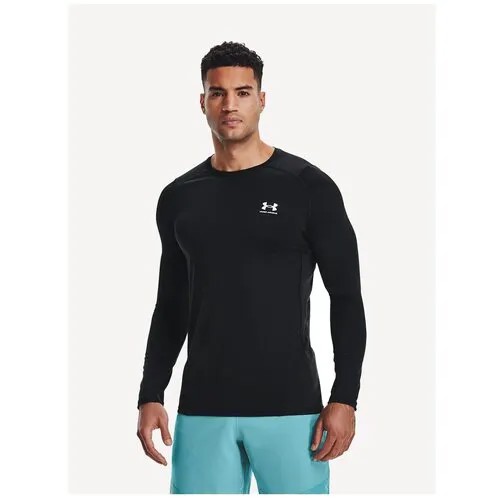 Лонгслив Under Armour, дополнительная вентиляция, размер LG, черный
