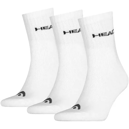 Носки HEAD CREW 3P UNISEX Унисекс 701213456-WH 43/46