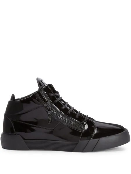 Giuseppe Zanotti высокие кеды The Shark 5.0, черный