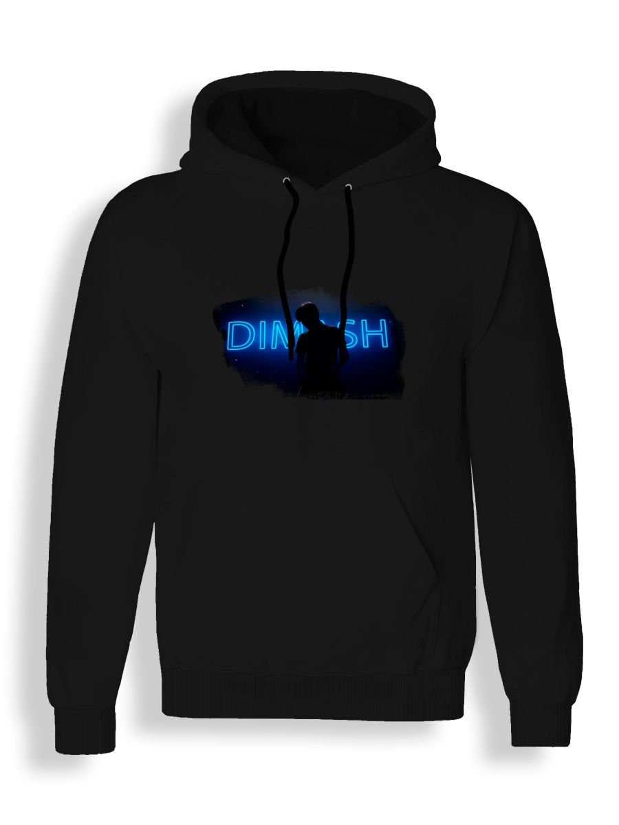 Худи унисекс СувенирShop Димаш Кудайберген/Казахстан 2 черное XL
