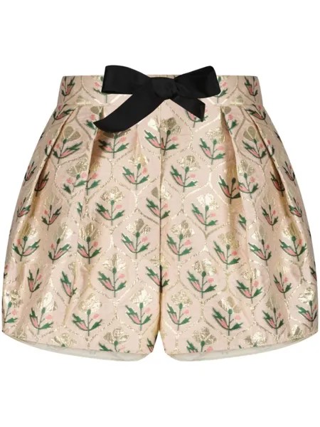 Giambattista Valli жаккардовые шорты, нейтральный цвет