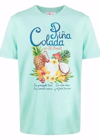Mc2 Saint Barth футболка с принтом Piña Colada